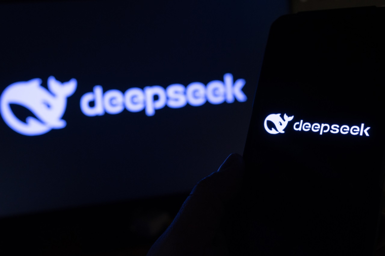 Le logo de la société d'intelligence artificielle chinoise Deepseek. (Crédits: Adobe Stock)