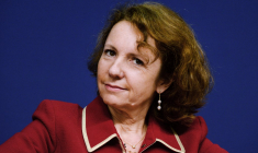 Marie-Ange Debon à Paris, le 31 janvier 2017. ( AFP / ERIC PIERMONT )