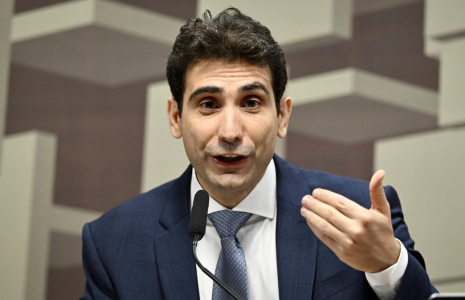 Gabriel Galipolo, Président de la Banque centrale du Brézil (BCB).  ( AFP / EVARISTO SA )