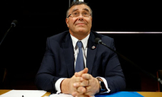 Le PDG de TotalEnergies, M. Pouyanne, au Sénat à Paris