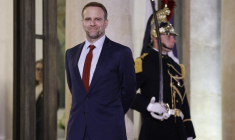 Marc Ferracci à Paris, le 5 novembre 2024. ( AFP / LUDOVIC MARIN )
