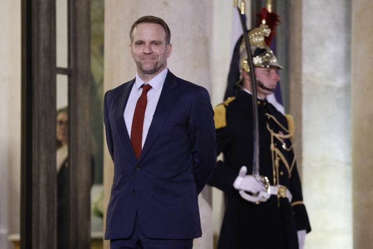 Marc Ferracci à Paris, le 5 novembre 2024. ( AFP / LUDOVIC MARIN )