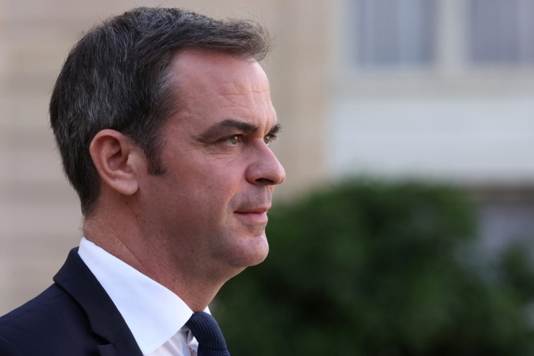 Olivier Véran à Paris, le 2 novembre 2022. ( AFP / THOMAS SAMSON )