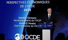 Le secrétaire général de l'OCDE Mathias Cormann
