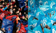 Supporteurs du PSG et de Marseille ( AFP / Franck FIFE )