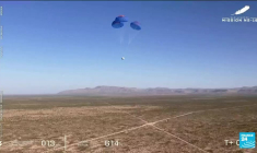 Espace : le capitaine Kirk a fait un aller-retour dans l'espace à bord d'une fusée de Jeff Bezos