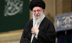 Ali Khamenei à Téhéran, en Iran, le 2 octobre 2024. ( KHAMENEI.IR / - )
