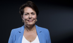 Véronique Bédague, ici à Paris le 19 juillet 2023, a intégré Nexity en 2017, comme secrétaire générale et membre du comité exécutif, et a été nommée PDG en 2023.  ( AFP / JULIEN DE ROSA )