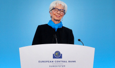 Pour Christine Lagarde, présidente de la Banque centrale européenne, la hausse des prix n'est qu'un phénomène temporaire. (© AFP)