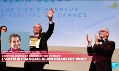 Mort d'Alain Delon : "Le mythe Delon résistera à jamais au temps qui passe", estime Jack Lang