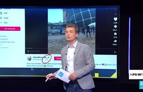 De l'aide humanitaire chinoise récemment larguée sur la bande de Gaza ?