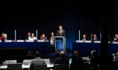 Dmytro Kouleba à La Haye, aux Pays-Bas, le 2 avril 2024. ( ANP / JEROEN JUMELET )