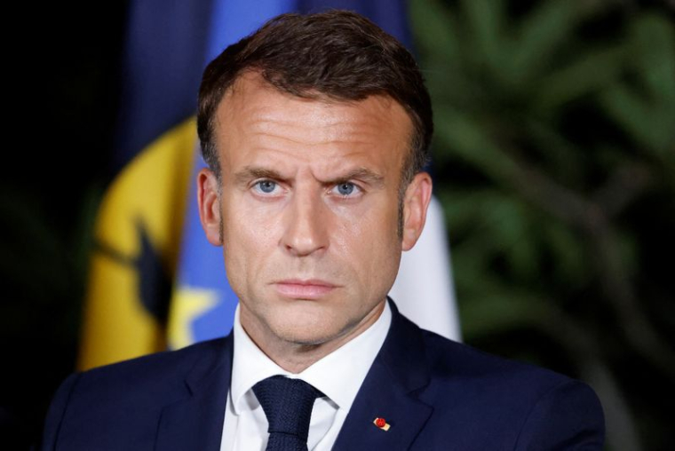 Le président français Emmanuel Macron