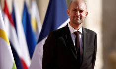 Le ministre français de l'Europe et des Affaires étrangères, Jean-Noël Barrot