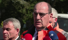 Collision TGV/poids lourd: les barrières "ont parfaitement fonctionné" (Castex)