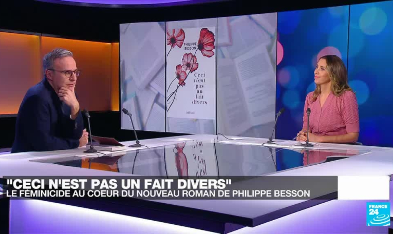 Littérature ; avec “Ceci n’est pas un fait divers”, Philippe Besson met des mots sur le féminicide