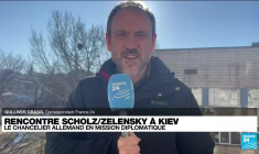 Ukraine : pourparlers entre Scholz et Zelensky à Kiev