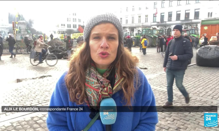Crise agricole : un millier de tracteurs à Bruxelles en marge du sommet européen