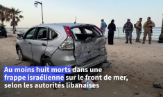 Liban: au moins huit morts dans une nouvelle frappe israélienne sur Beyrouth