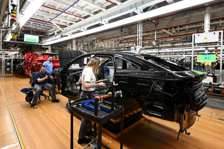 Usine de production de flotte électrique Volkswagen (V) à Emden