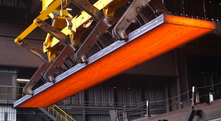 Barre d'acier Arcelormittal. (© Arcelormittal)