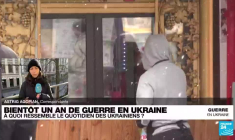 Bientôt un an de guerre en Ukraine : à quoi ressemble le quotidien des Ukrainiens ?