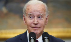 Photo du président Joe Biden après les discussions sur le plafond de la dette