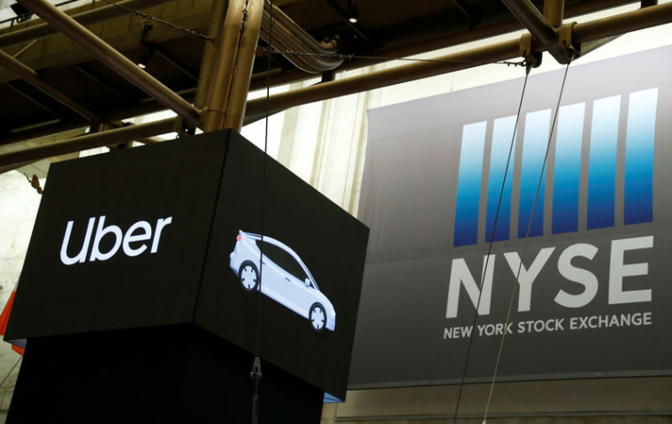 UBER PERD PLUS DE 6% POUR SES DÉBUTS EN BOURSE À NEW YORK