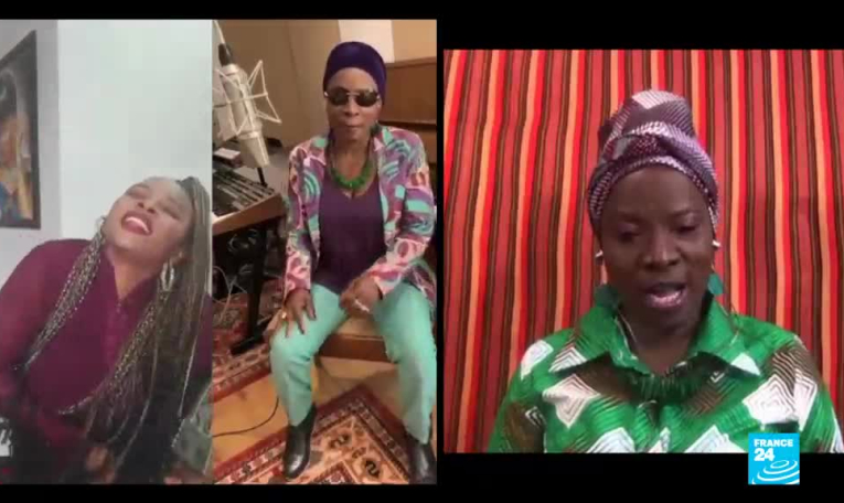 Le Paris des Arts en confinement de la chanteuse Angélique Kidjo