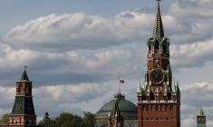 Vue du Kremlin à Moscou