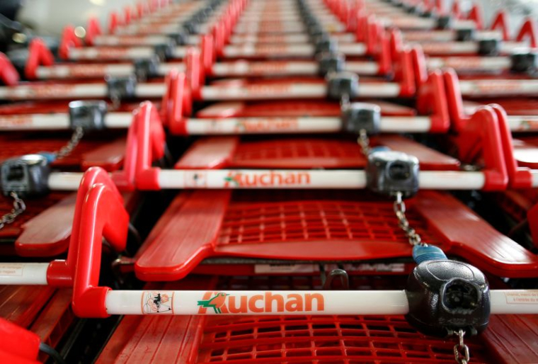 UKRAINE: ZELENSKY REPROCHE À AUCHAN DE RESTER EN RUSSIE