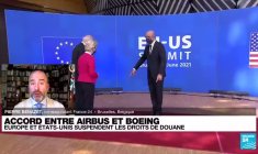 Accord entre Airbus et Boeing : Europe et Etats-Unis suspendent les droits de douane
