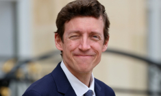 Le ministre de l'Education nationale Edouard Geffray à Paris le 6 mai 2026 ( AFP / Ludovic MARIN )