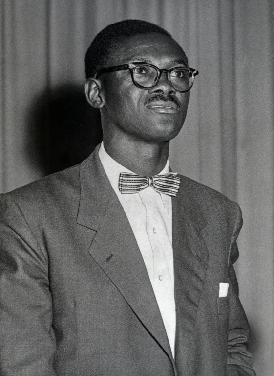 Patrice Lumumba, leader du mouvement national congolais, dans les années 50 ( BELGA / - )