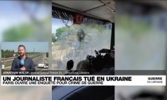 Mort d'un journaliste français en Ukraine : les envoyés spéciaux de France 24 témoins de la dangerosité du terrain