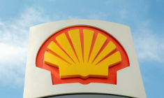 Photo d'archives: Le logo de Shell à Londres