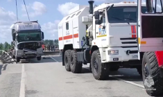 L'effondrement d'un pont en Russie, causé par une 'explosion', fait 7 morts