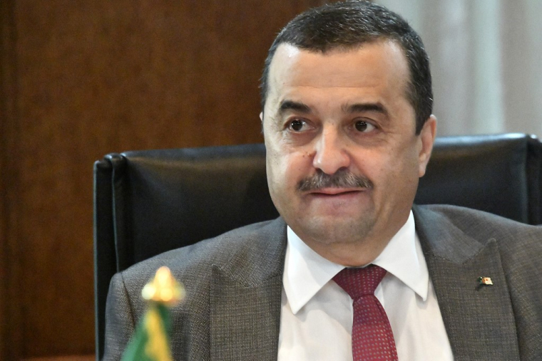 Le ministre algérien des Hydrocarbures Mohamed Arkab, le 10 octobre 2022, à Alger ( AFP / - )