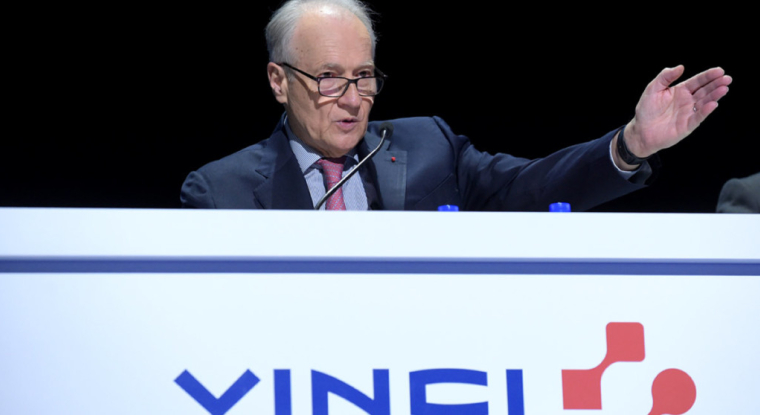 Xavier Huillard, PDG de Vinci. (© E. Piermont/AFP)