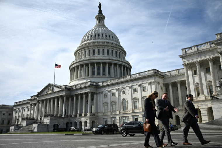 Le Capitole de Washington, siège du Congrès américain, le 4 novembre 2025 ( AFP / Mandel NGAN )