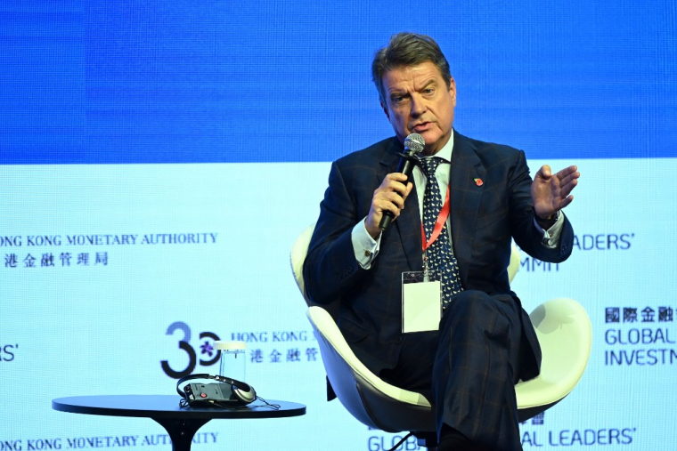 Colm Kelleher à Honk Kong, en Chine, le 7 novembre 2023. ( AFP / PETER PARKS )