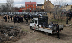 UKRAINE: 403 CORPS ONT ÉTÉ RETROUVÉS À BOUTCHA À CE JOUR, SELON LE MAIRE