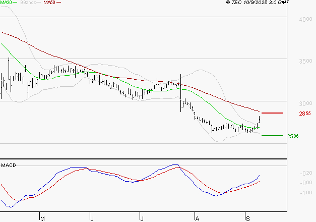 DASSAULT SYSTEMES SA : Peu de risque à moyen terme