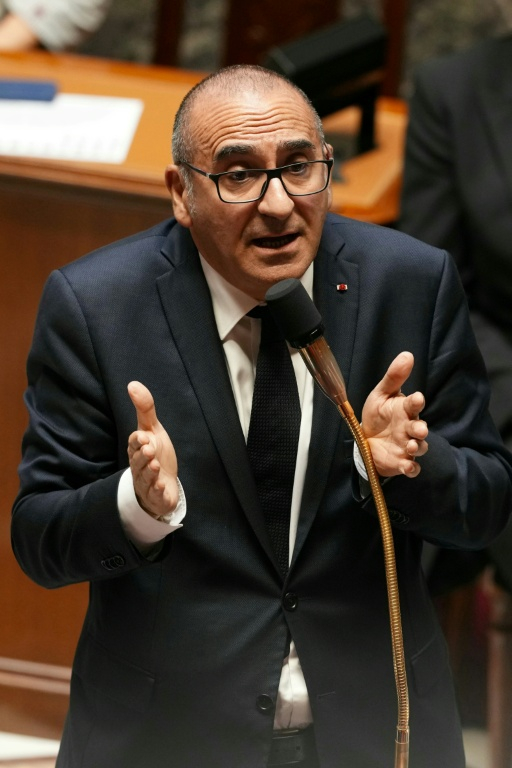 Le ministre français de l'Intérieur Laurent Nuñez à l'Assemblée nationale à Paris, le 6 octobre 2026 ( AFP / Dimitar DILKOFF )