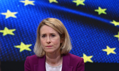 Kaja Kallas à Bruxelles, en Belgique, le 3 juin 2026. ( AFP / NICOLAS TUCAT )