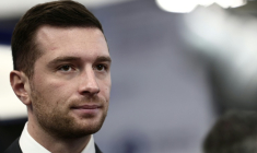 Jordan Bardella en visite au salon MILIPOL PARIS 2025, au Parc des Expositions de Paris-Nord-Villepinte le 19 november 2025 ( AFP / Thibaud MORITZ )