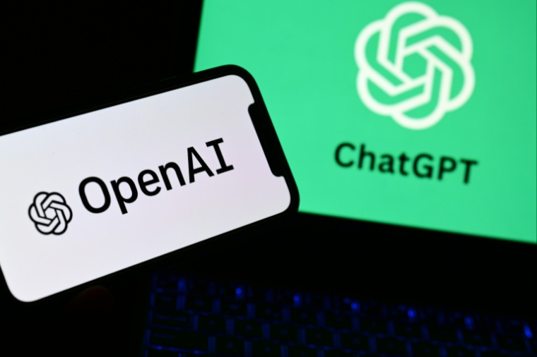 La société américaine OpenAI, qui a développé ChatGPT, a atteint une valorisation de 500 milliards de dollars via une opération de ventes de titres. ( AFP / MARCO BERTORELLO )