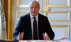 Le président du Conseil constitutionnel Laurent Fabius