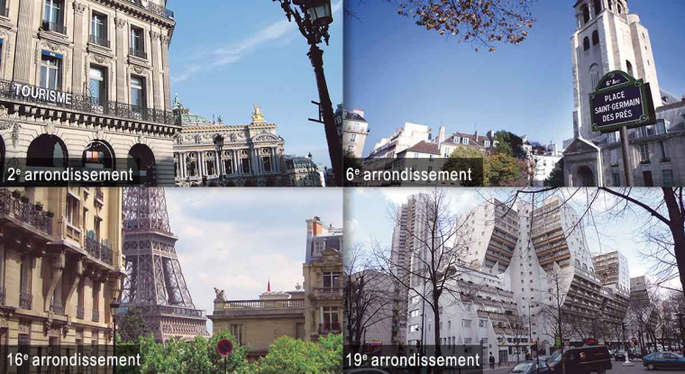 Le plus cher : le 6ème arrondissement - Le moins cher : le 19ème - La plus forte hausse sur 30 ans : le 2ème - La hausse la moins forte sur 30 ans : le 16ème. (© cc/Phovoir)