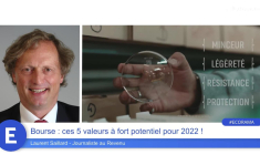 Bourse : ces 5 valeurs à fort potentiel pour 2022